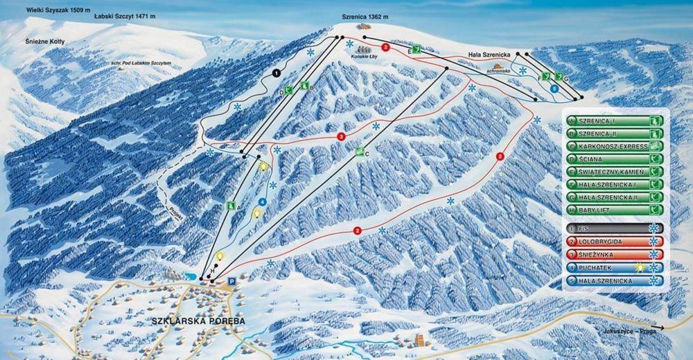Apartmán Sudety Hut 2 Podgórzyn Exteriér fotografie